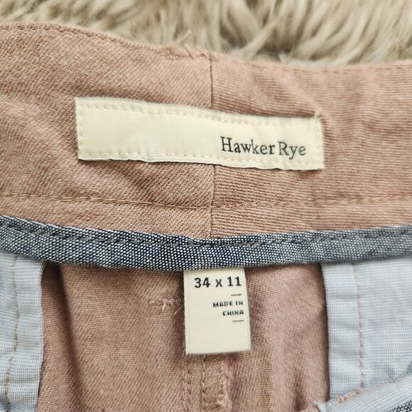 Hawker Eye for Stitch Fix Heather Essential Wash‎ Twill Shorts 34 x 11 - Picture 7 of 7